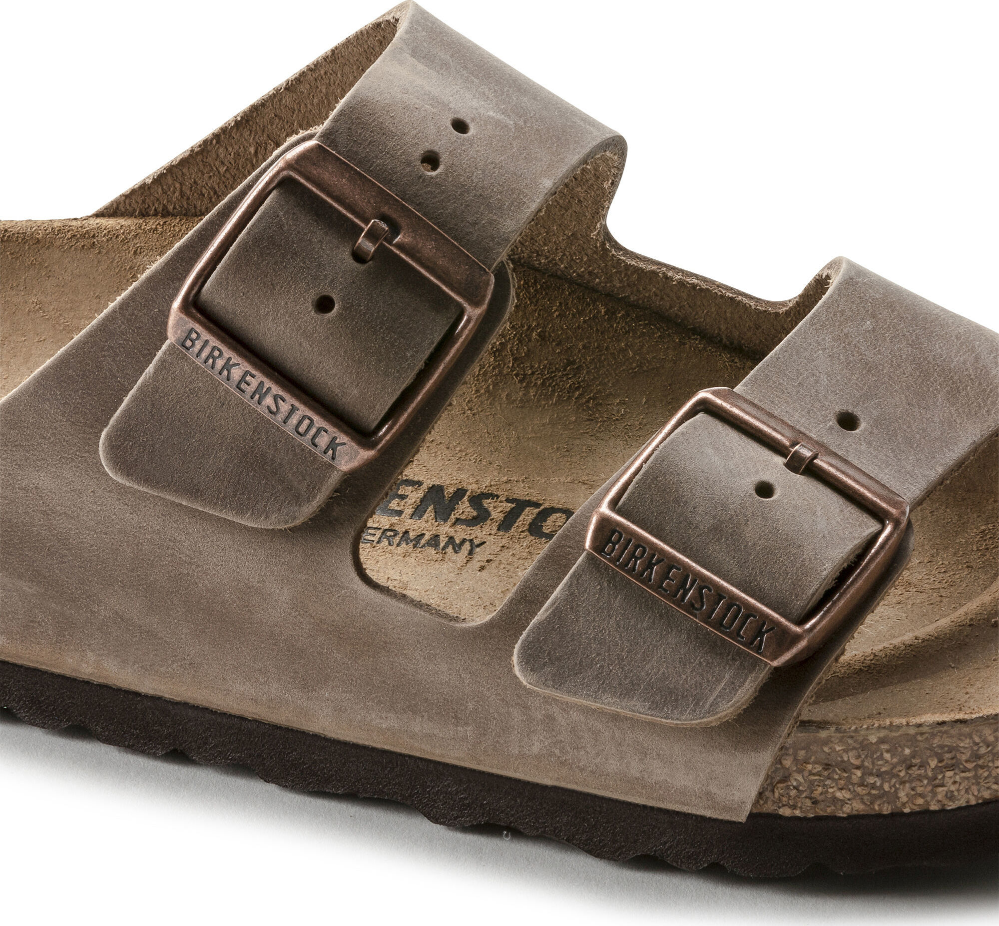 Birkenstock Unisex Arizona Oiled Leather Regular Black | Buy 